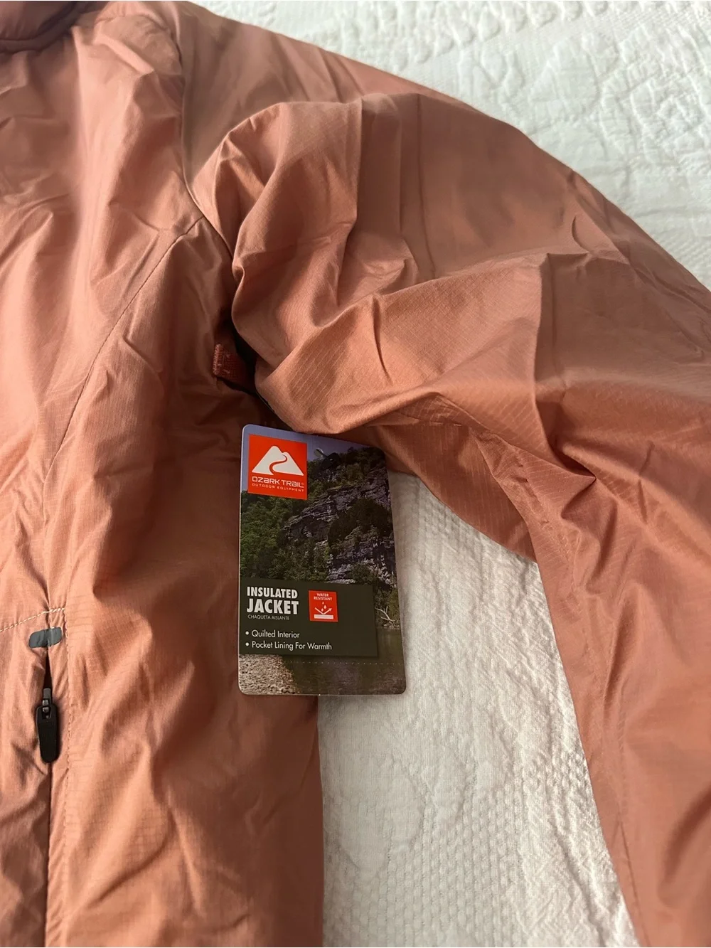 Lightweight ladies Jacket - Rust Brown